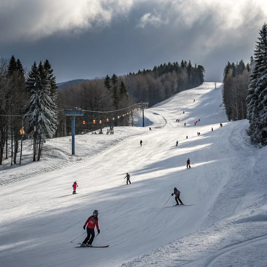 Intermediate Skiing Course